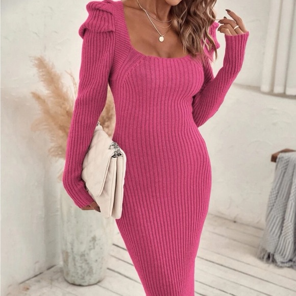 Knitted dress - Picture 1 of 4